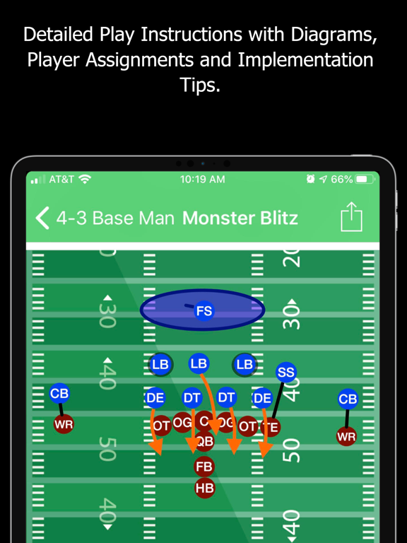 Football Blueprint iPad screenshot 5 - Sports app