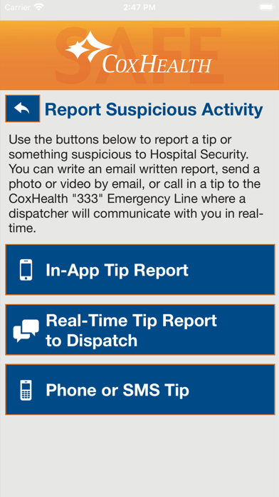 App screenshot