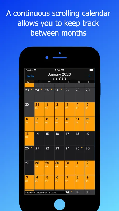Rota Calendar