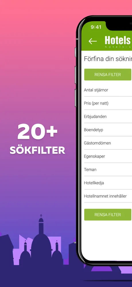 Hotell Scanner - billiga hotel