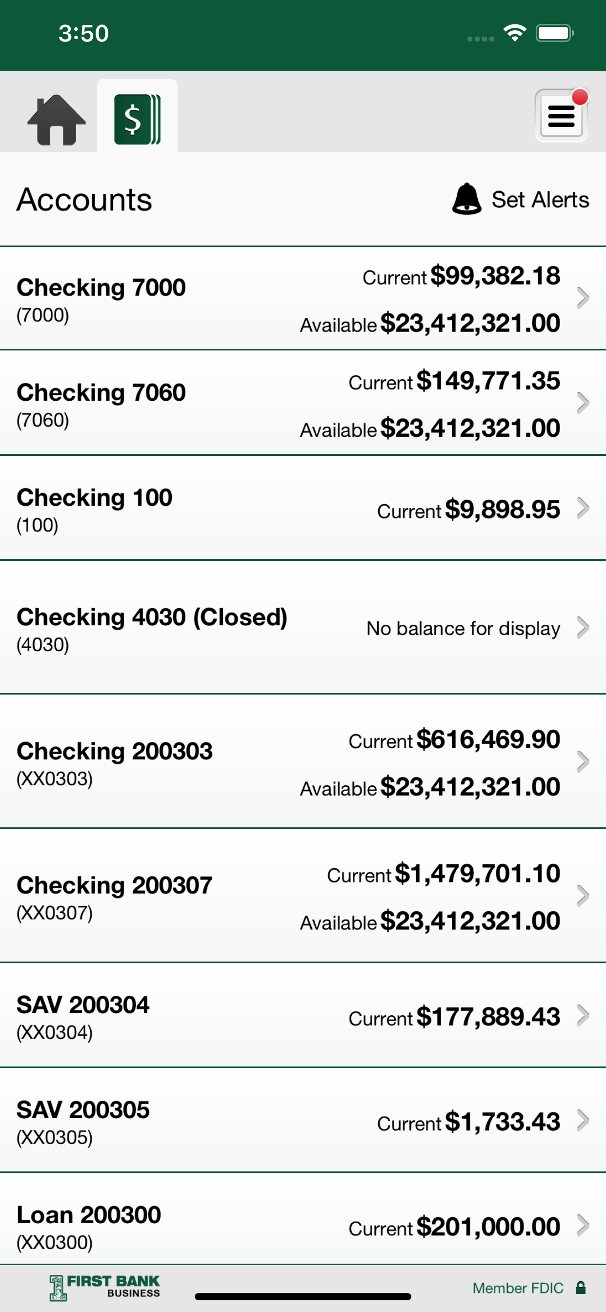 First Bank Mobile Business screenshot 4