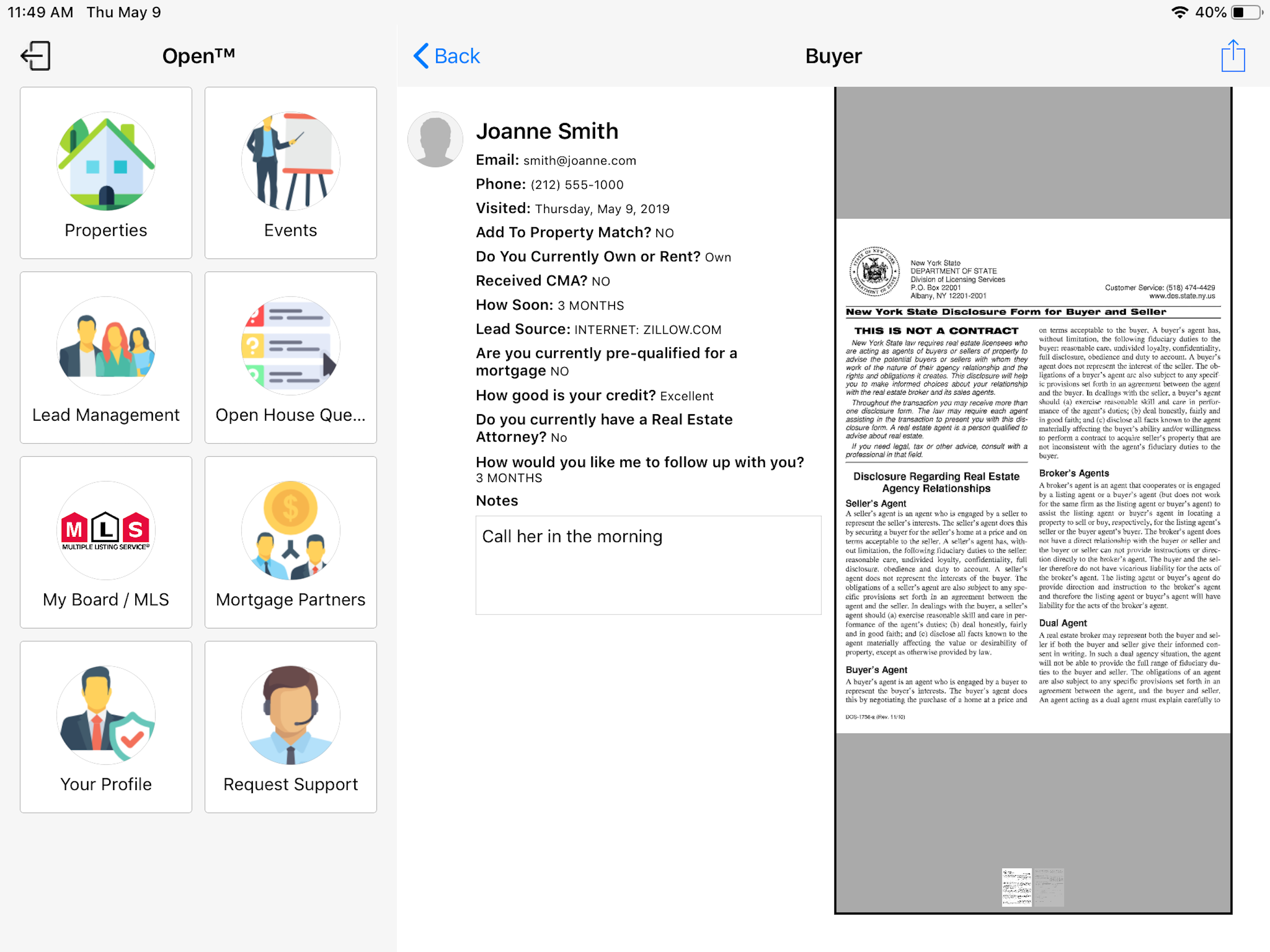 Open House Marketing System screenshot 14