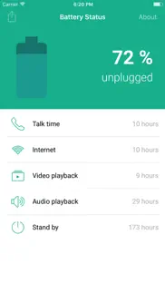 my batterystatus iphone screenshot 1