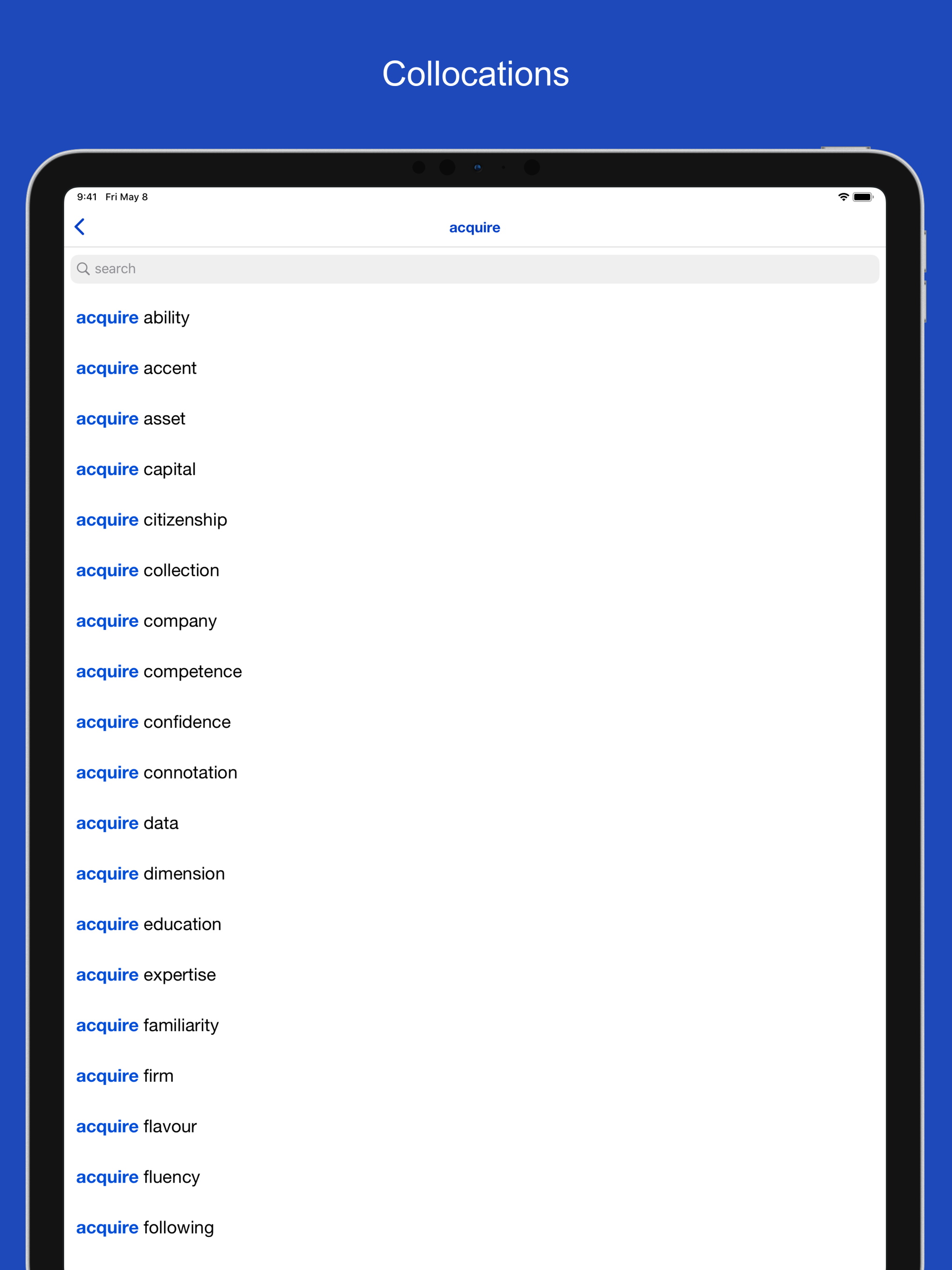 Academic Word List In Use screenshot 17
