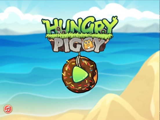 Hungry Piggy Donuts Mania iPad app afbeelding 1