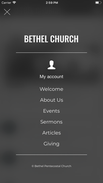 Bethel Pentecostal Church IN screenshot 2