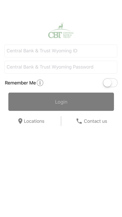 How to cancel & delete Central Bank & Trust Wyoming from iphone & ipad 1