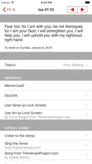 fighter verses: memorize bible iphone screenshot 1