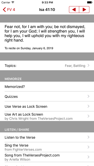 Fighter Verses: memorize Bible Screenshot