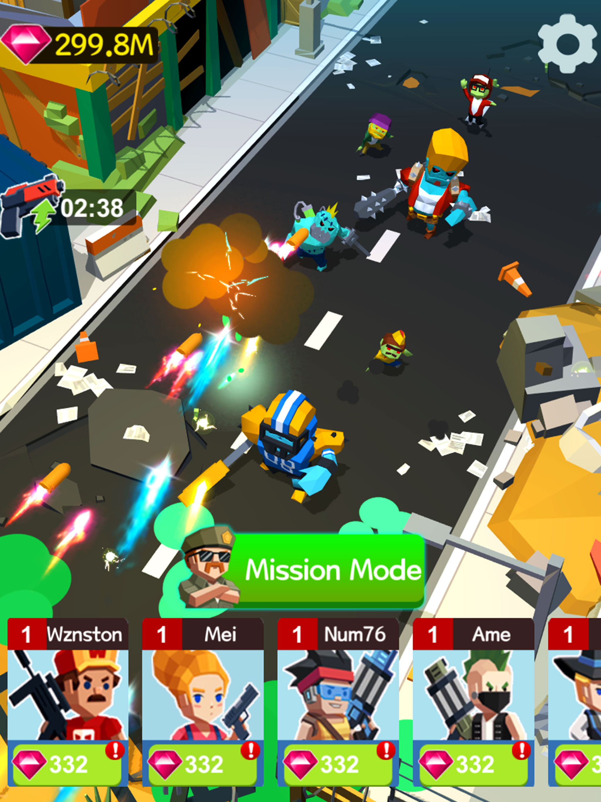 Idle Zombie Gun Shooter