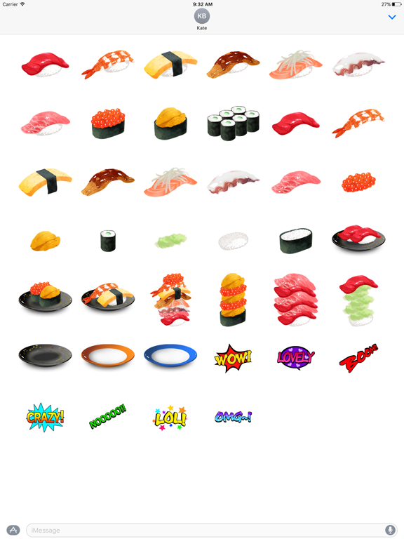 Screenshot #5 pour maruco Sushi Sticker