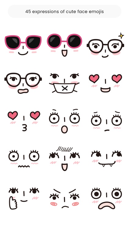 Face Emojis Sticker Pack screenshot-4