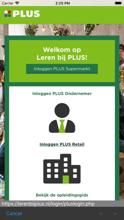 Leren bij PLUS