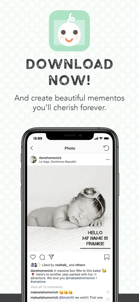 Newborn Picture Announcements