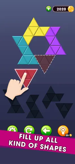 Game screenshot Triangle Puzzle - Block Hexa hack