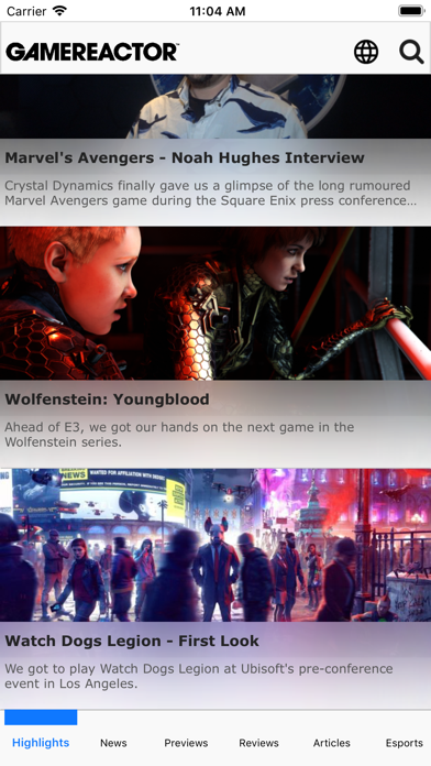 Gamereactor for all regions Screenshot