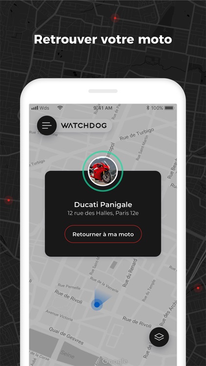 Watchdog System, App Moto