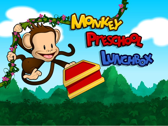 Monkey Preschool Lunchbox