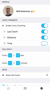 My Swim Tracker screenshot