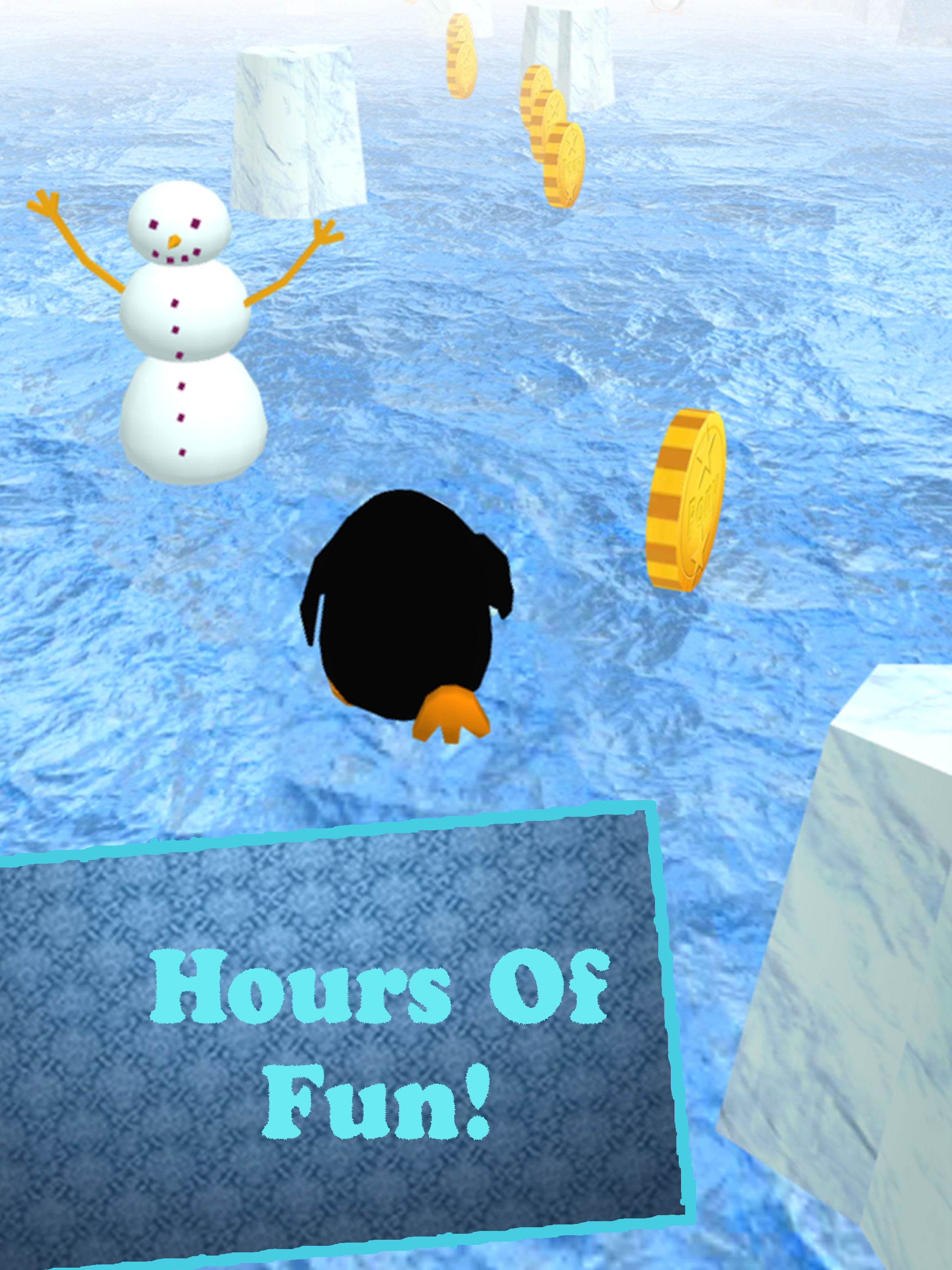 Penguin Run 3D HD