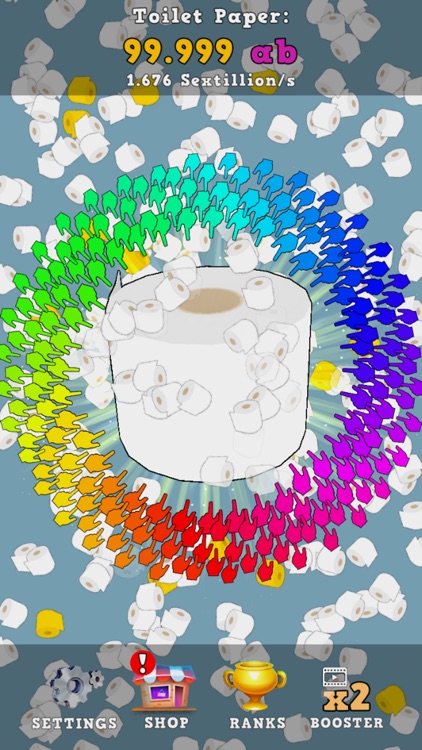 Toilet Paper Clicker