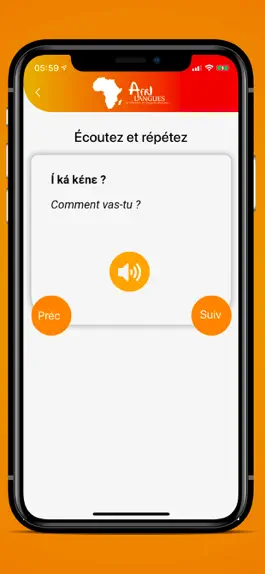 Game screenshot Afrilangues officiel apk