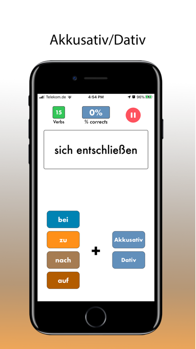 Verben mit Präpositionen Plus Screenshot