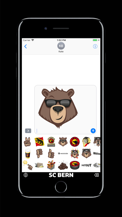 How to cancel & delete Bärmoji-Sticker - SC Bern from iphone & ipad 4