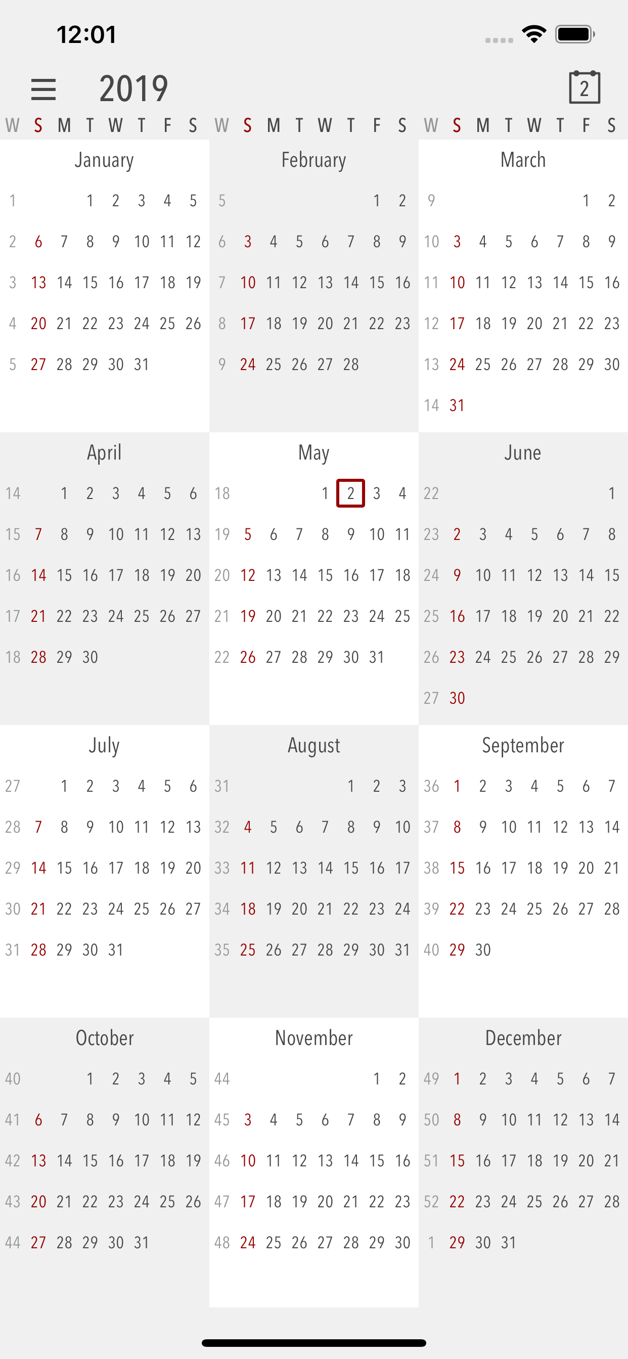 Cali - The Calendar App