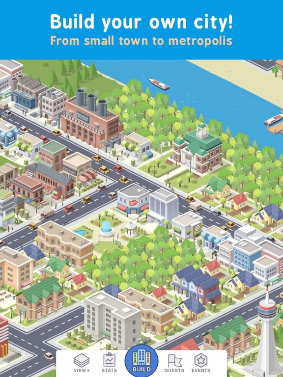 Pocket City: Карманный город на iPad