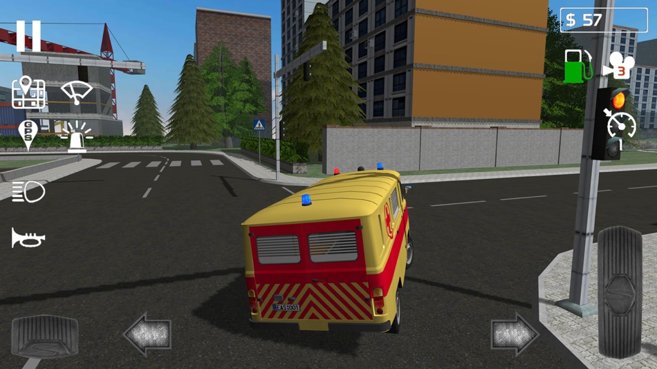 #4. Emergency Ambulance Simulator (iOS) 由: SkisoSoft
