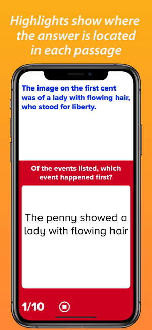 ‎6th Grade Reading Screenshot