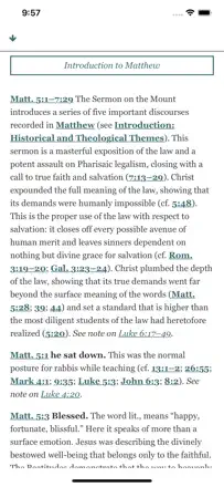 The Study Bibleのスクリーンショット（3/5）