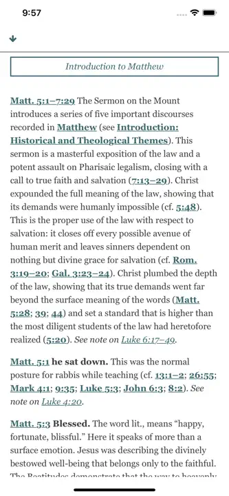 The Study Bible : capture d’écran 3 sur 5