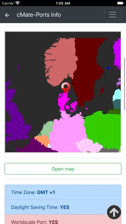 cMate-Ports Info ekran görüntüsü 4 / 6