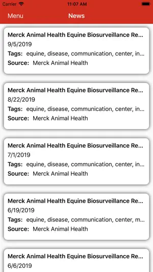 EDCC Disease Alerts screenshot 3