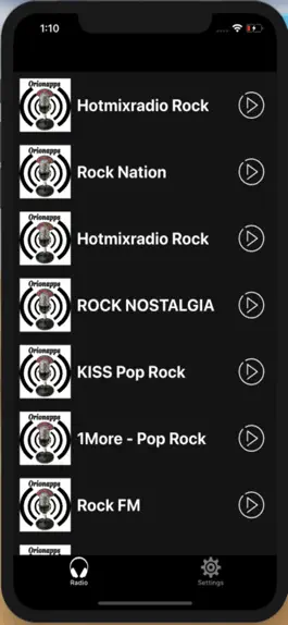 Game screenshot Radio Rock New apk