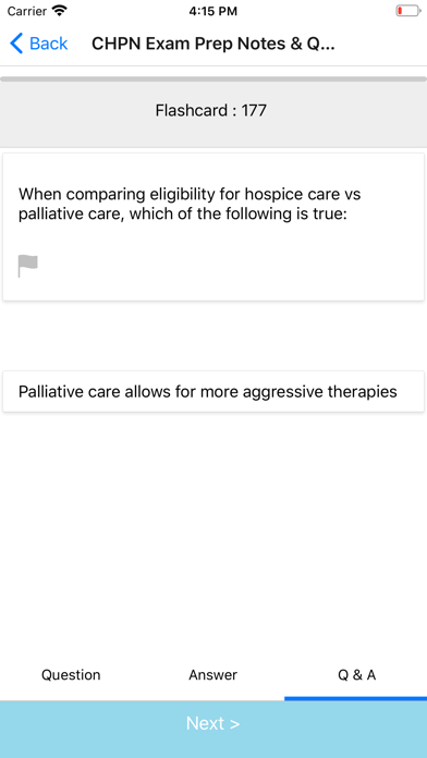 Hospice and Palliative Nurse Screenshot