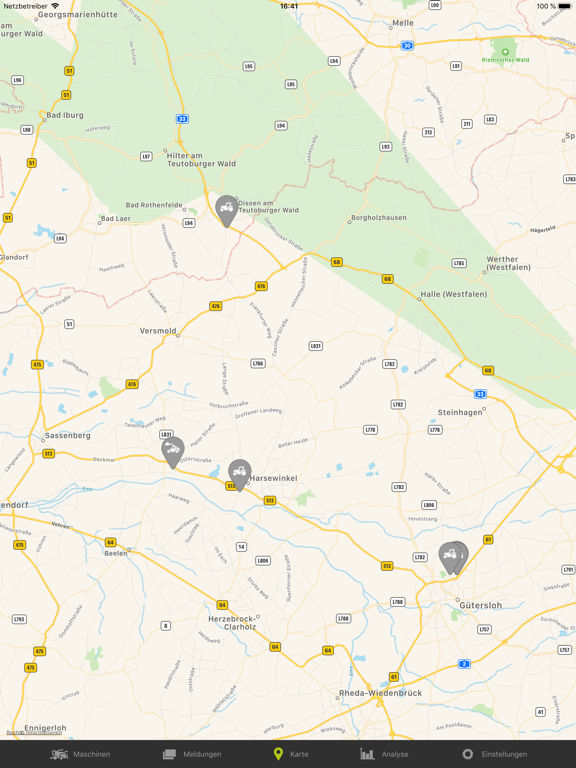 Screenshot #6 pour CLAAS TELEMATICS