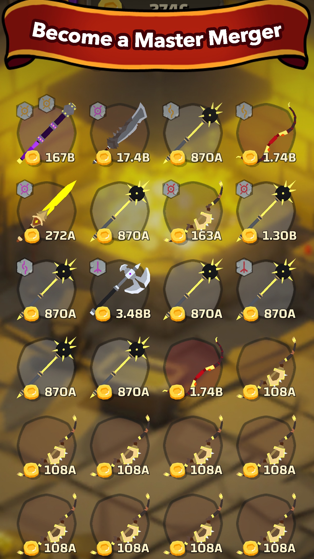 Screenshot 5 of Blacksmith - Merge Idle RPG