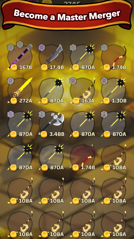 #5. Blacksmith - Merge Idle RPG (iOS) 来自: Fumb Games Ltd.