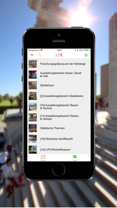 Télécharger Archäologischer Park Xanten pour iPhone / iPad sur l'App Store  (Navigation)