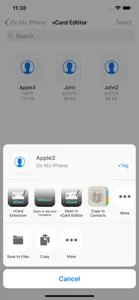 vCard Editor screenshot #8 for iPhone