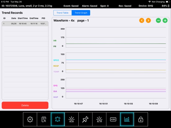 Pet Monitor iPad screenshot
