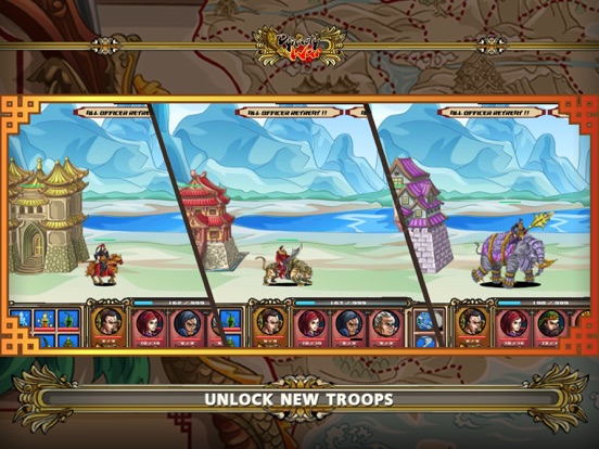 Dynasty War: Tower Defense iPad screenshot