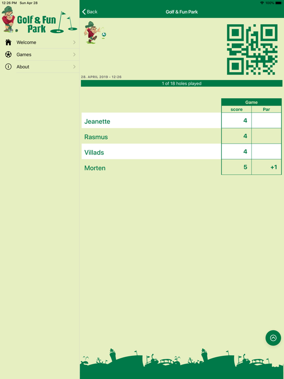 Golf & Fun Park iPad screenshot