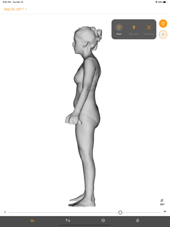 My Fit3D iPad screenshot