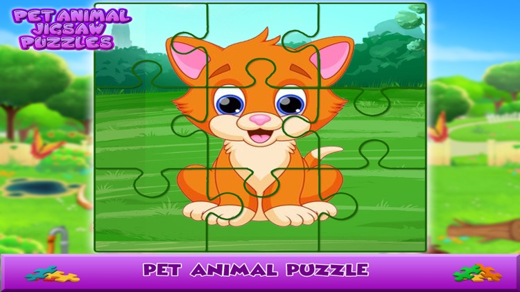 Pet Animal Jigsaw Puzzles screenshot-4