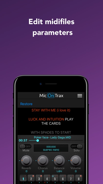 micOnTrax: Midi Audio Player screenshot-5