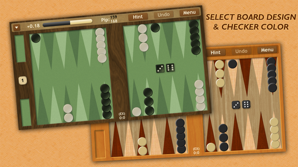 #2. Backgammon NJ (iOS) 由: Jimmy Hu
